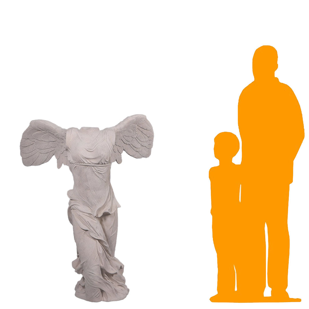 Winged Angel Stone Statue