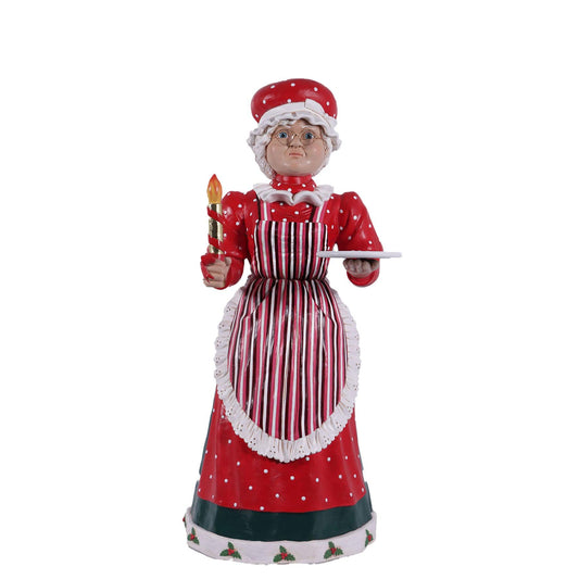 Miss Santa Claus Statue - LM Treasures Prop Rentals