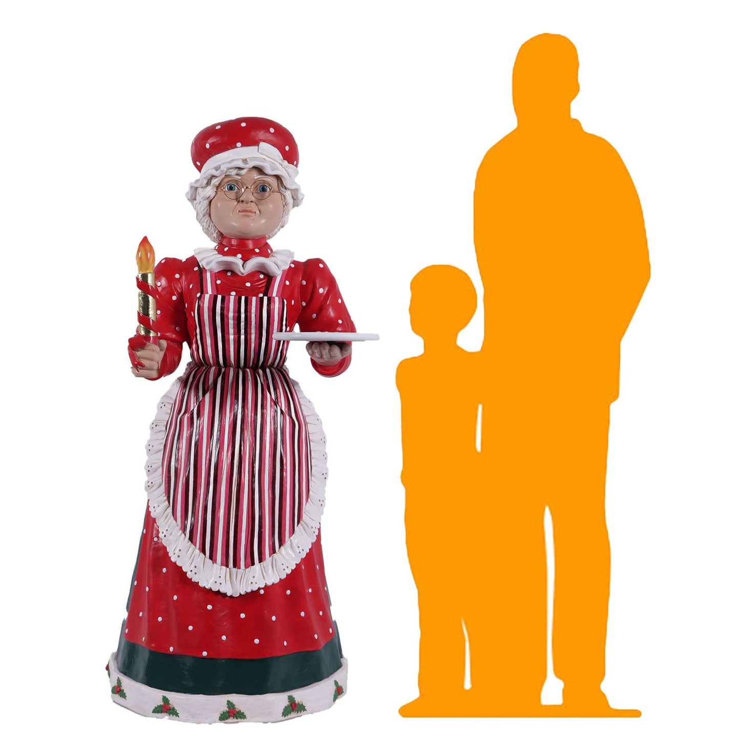 Miss Santa Claus Statue