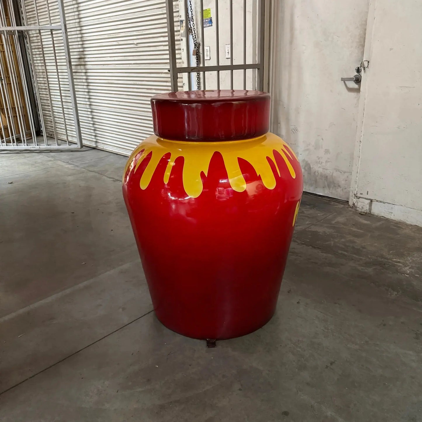 Red Honey Jar Statue R0102-2004-T