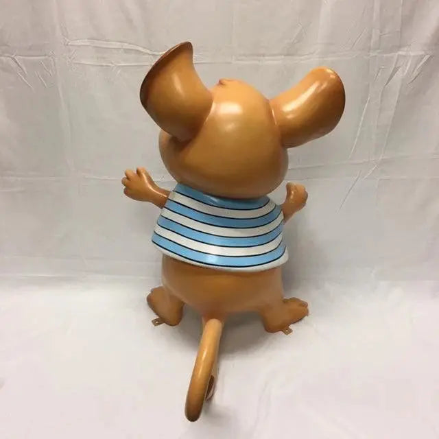 Standing Comic Blue Mouse Life Size Statue A0694B-2009-T
