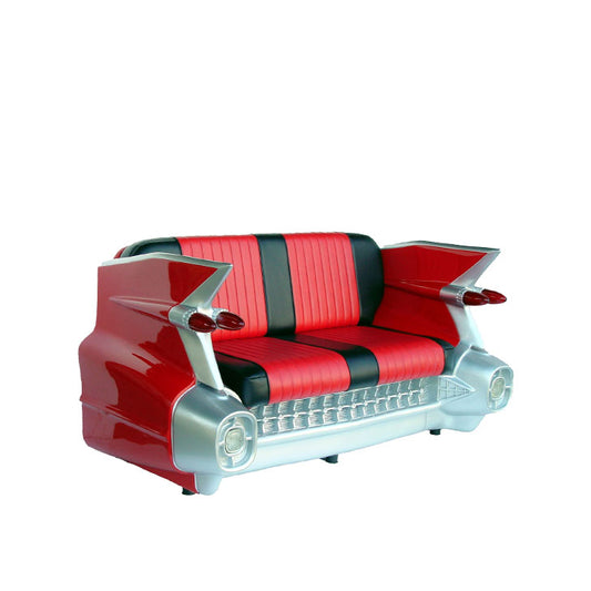 Red Cadillac Car Sofa Life Size Statue