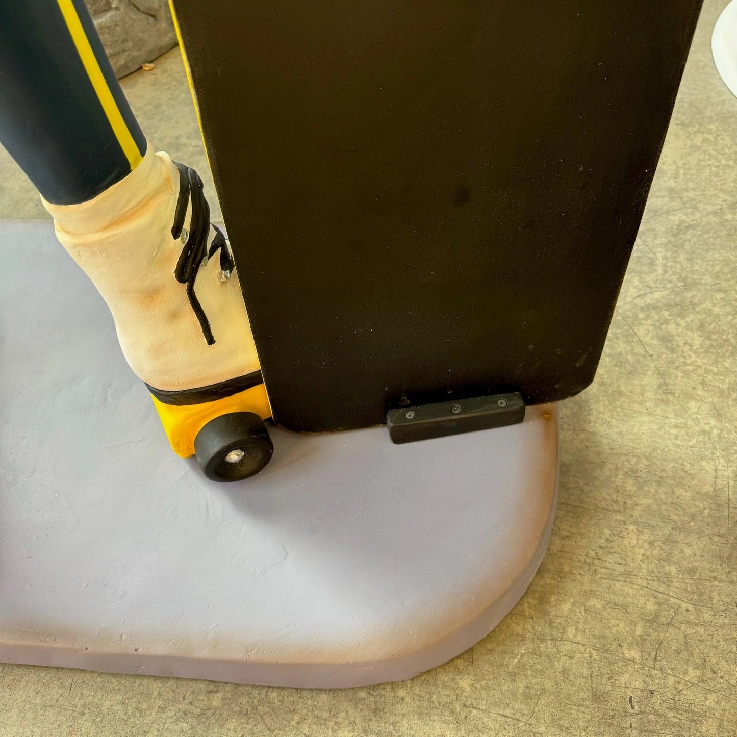 Car Hop Roller Skater Waitress With Menu Life Size Statue