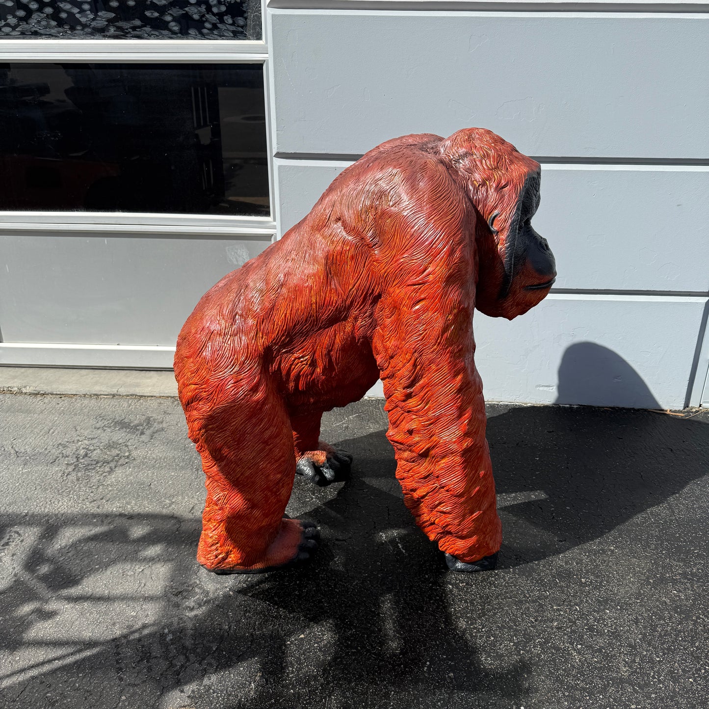 Walking Orangutan Statue