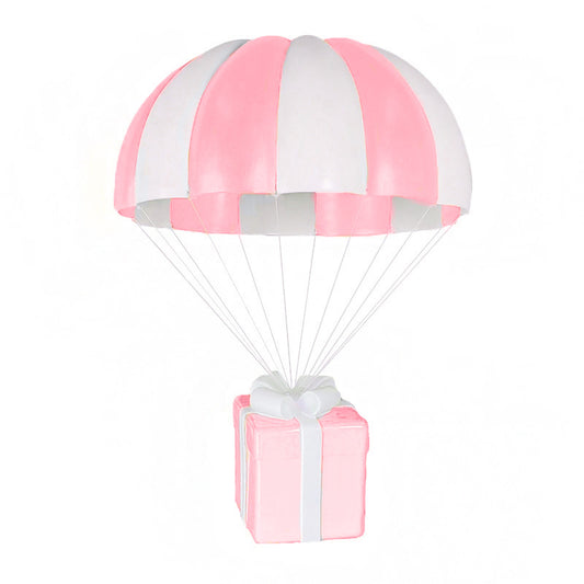 Pink Hanging Parachute Gift Statue
