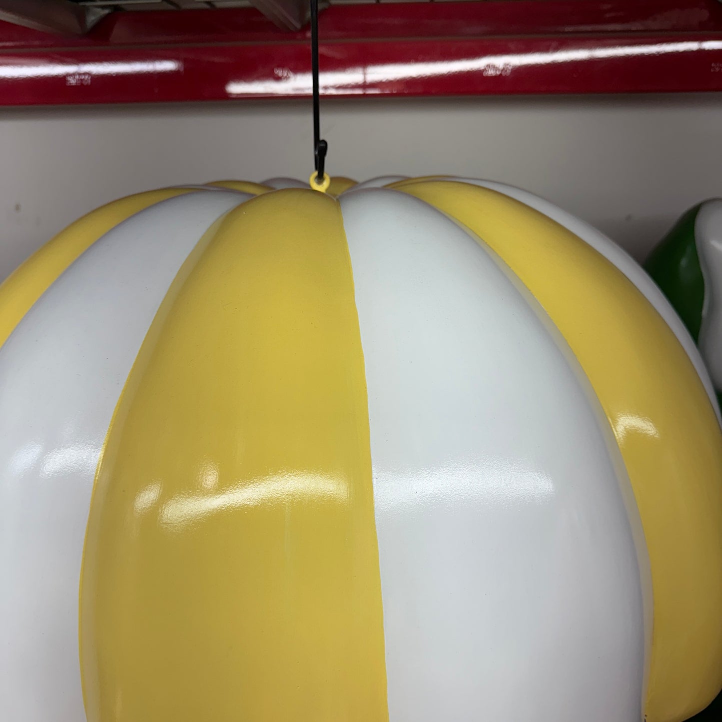 Yellow Hanging Parachute Gift Statue