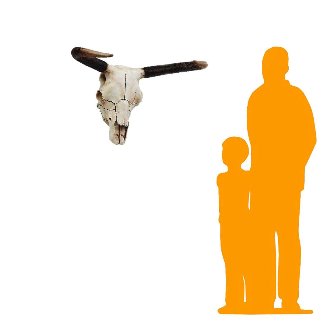 Bull Skull Statue