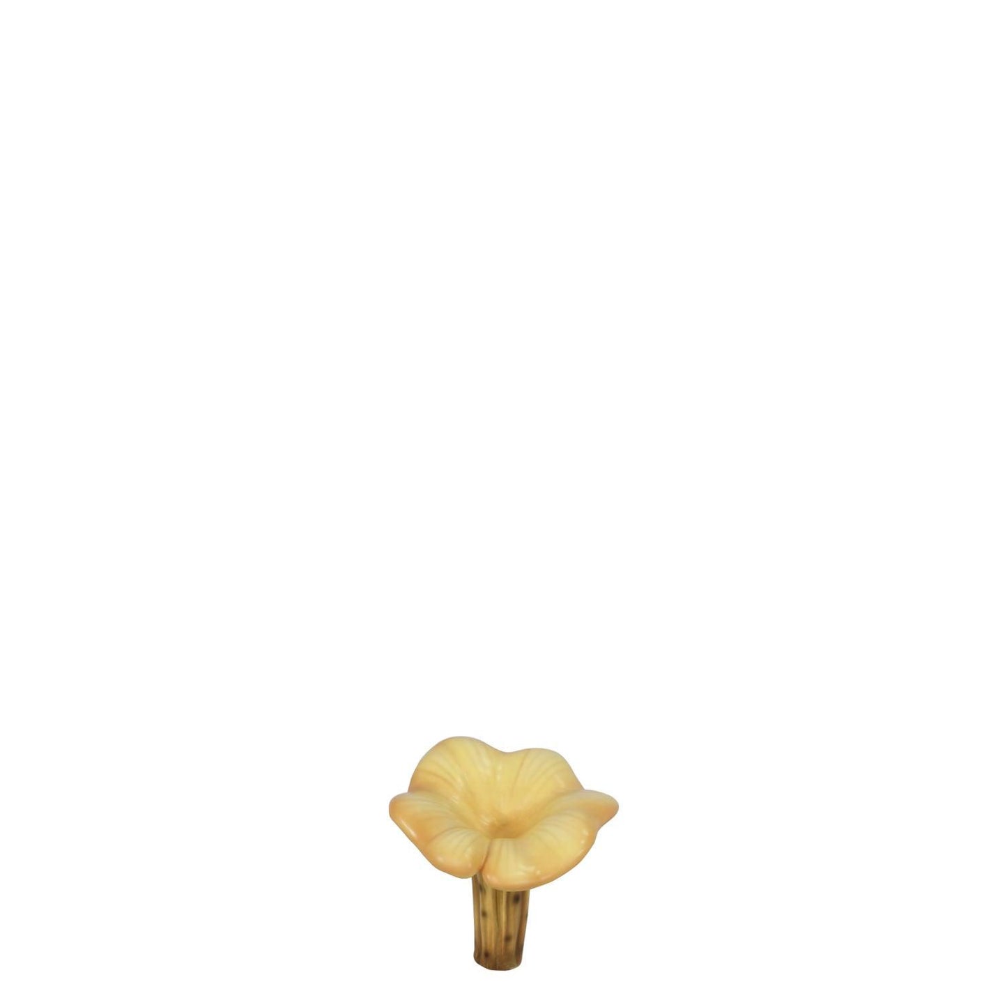 Small Chanterelle Mushroom Statue
