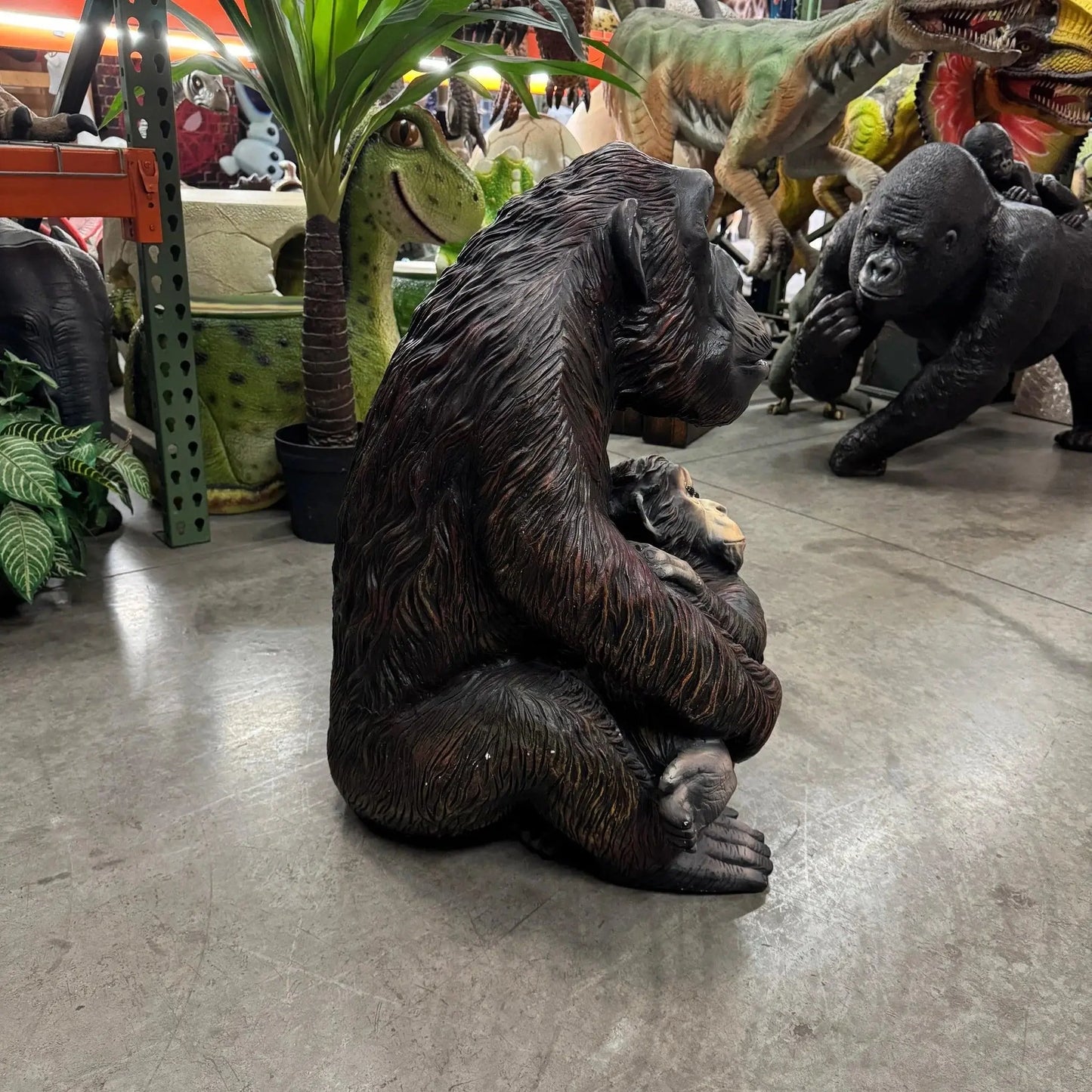 Monkey With Baby Statue A0044-2196-A