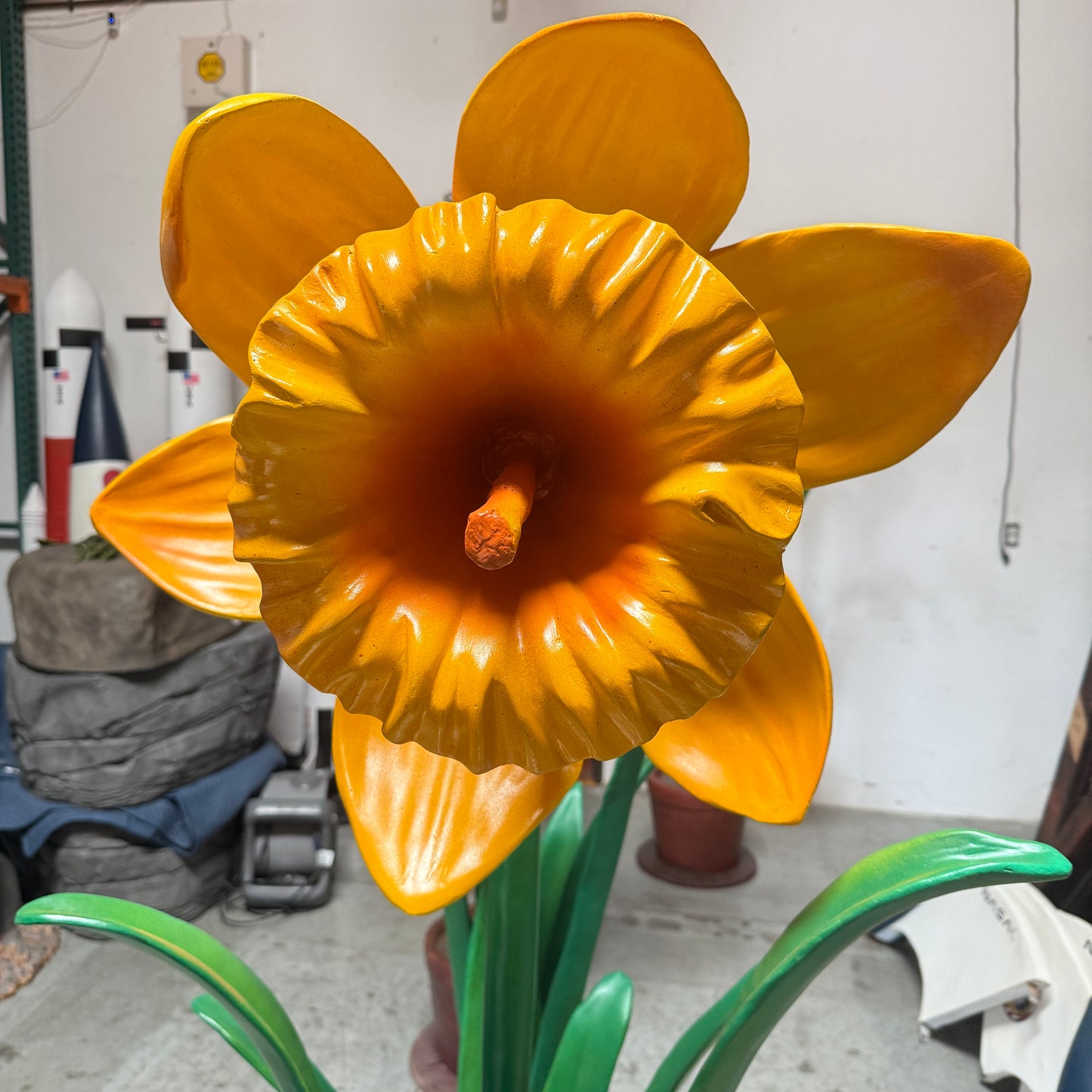 Large Narcis Flower Statue