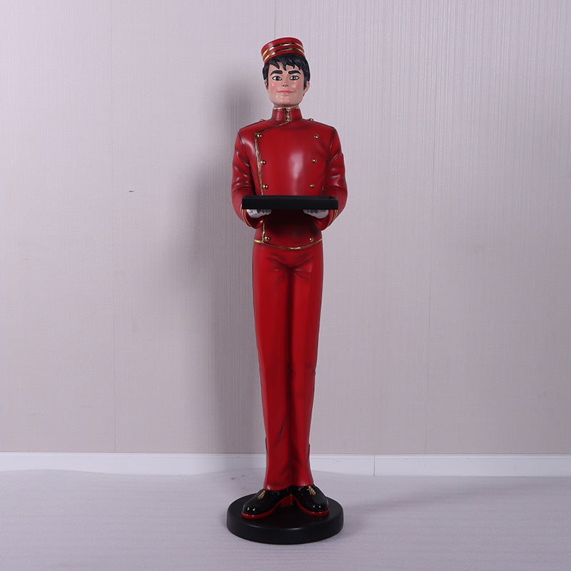 Anime Bell Boy Butler Statue