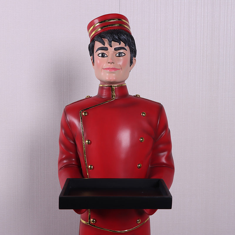 Anime Bell Boy Butler Statue