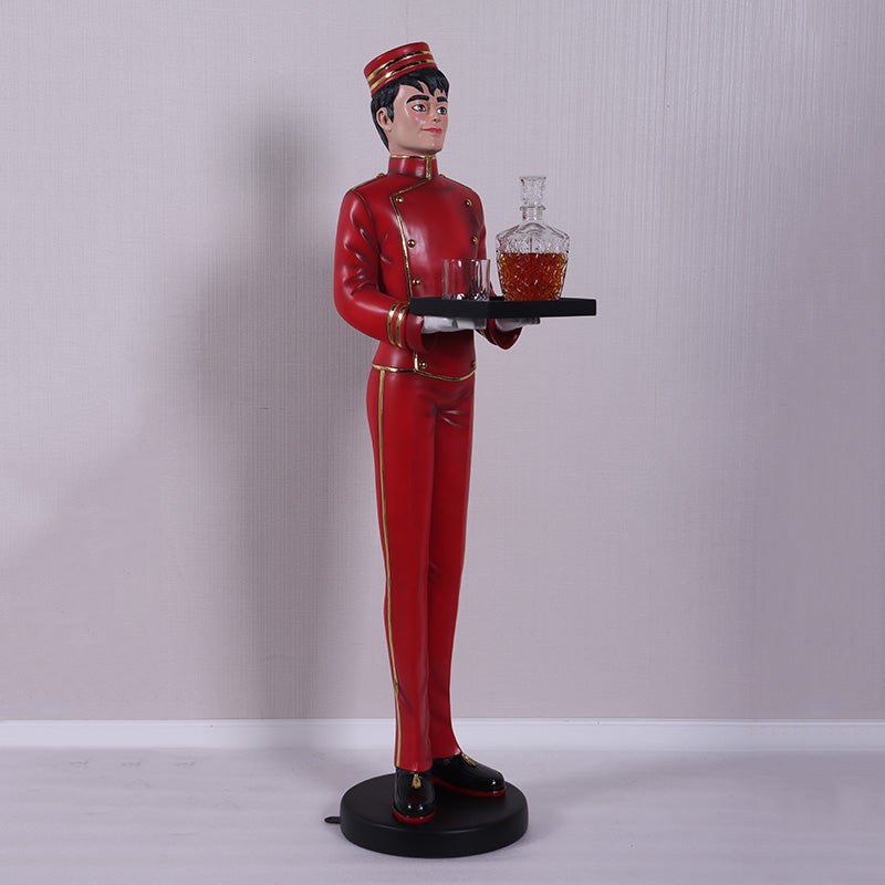 Anime Bell Boy Butler Statue