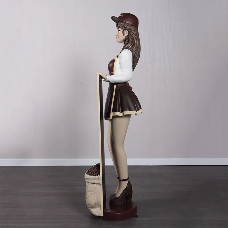 Anime Barista Menu Board Statue LS432-220022-H
