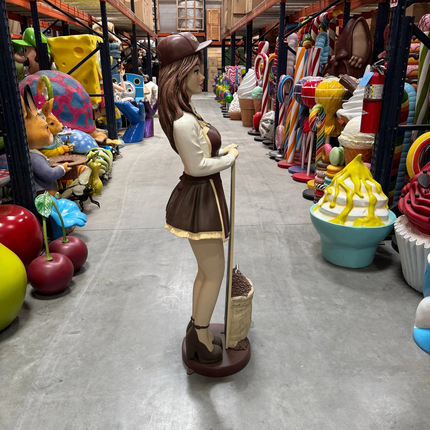 Anime Barista Menu Board Statue LS432-220022-H