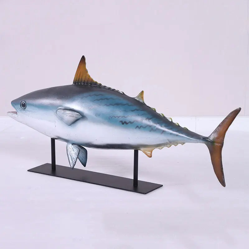 Mackerel Tuna Fish on Base Statue A0902-220046-H