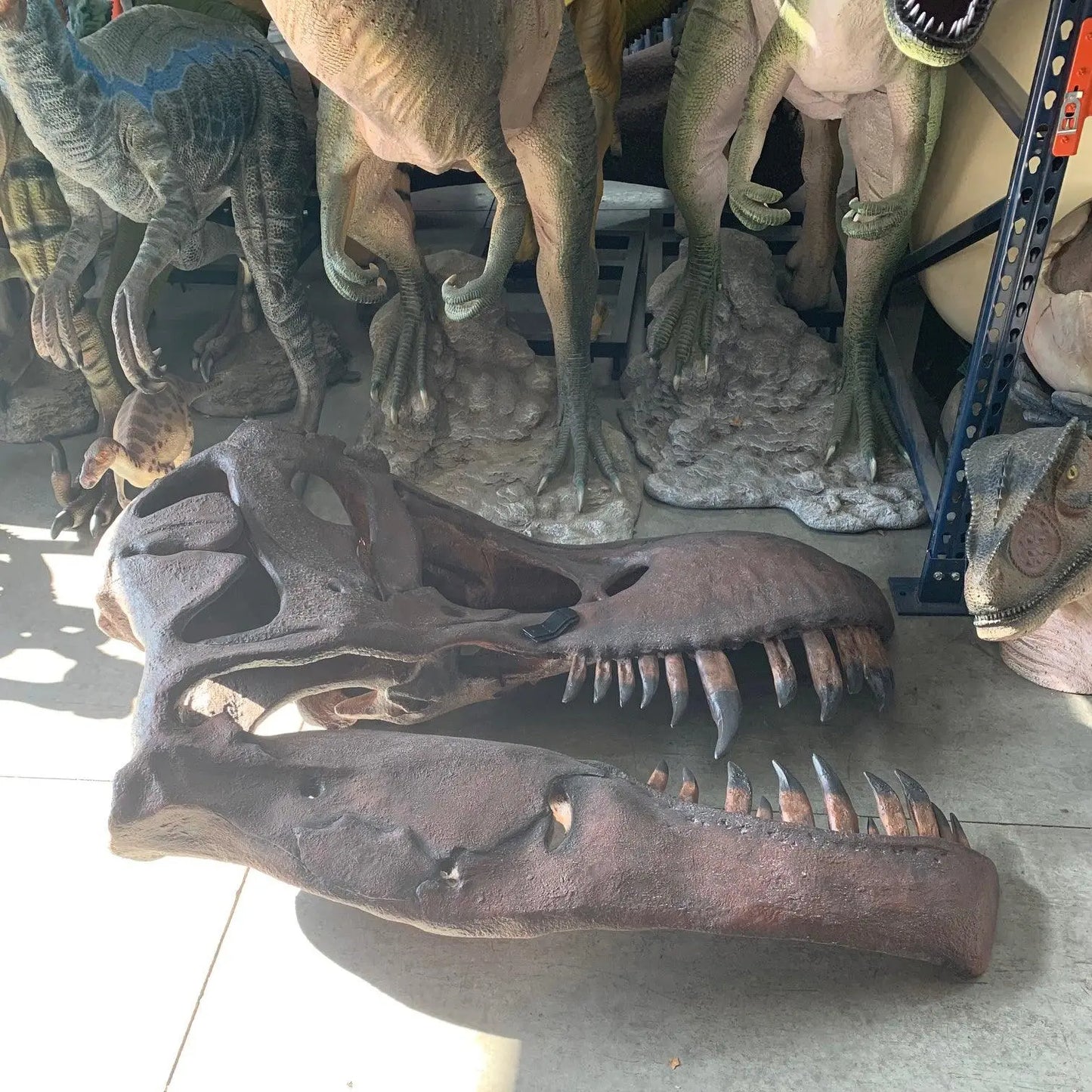 T-Rex Skull Wall Decor Statue A0856-220065-H