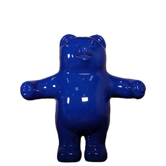 Jumbo Blue Gummy Bear Statue