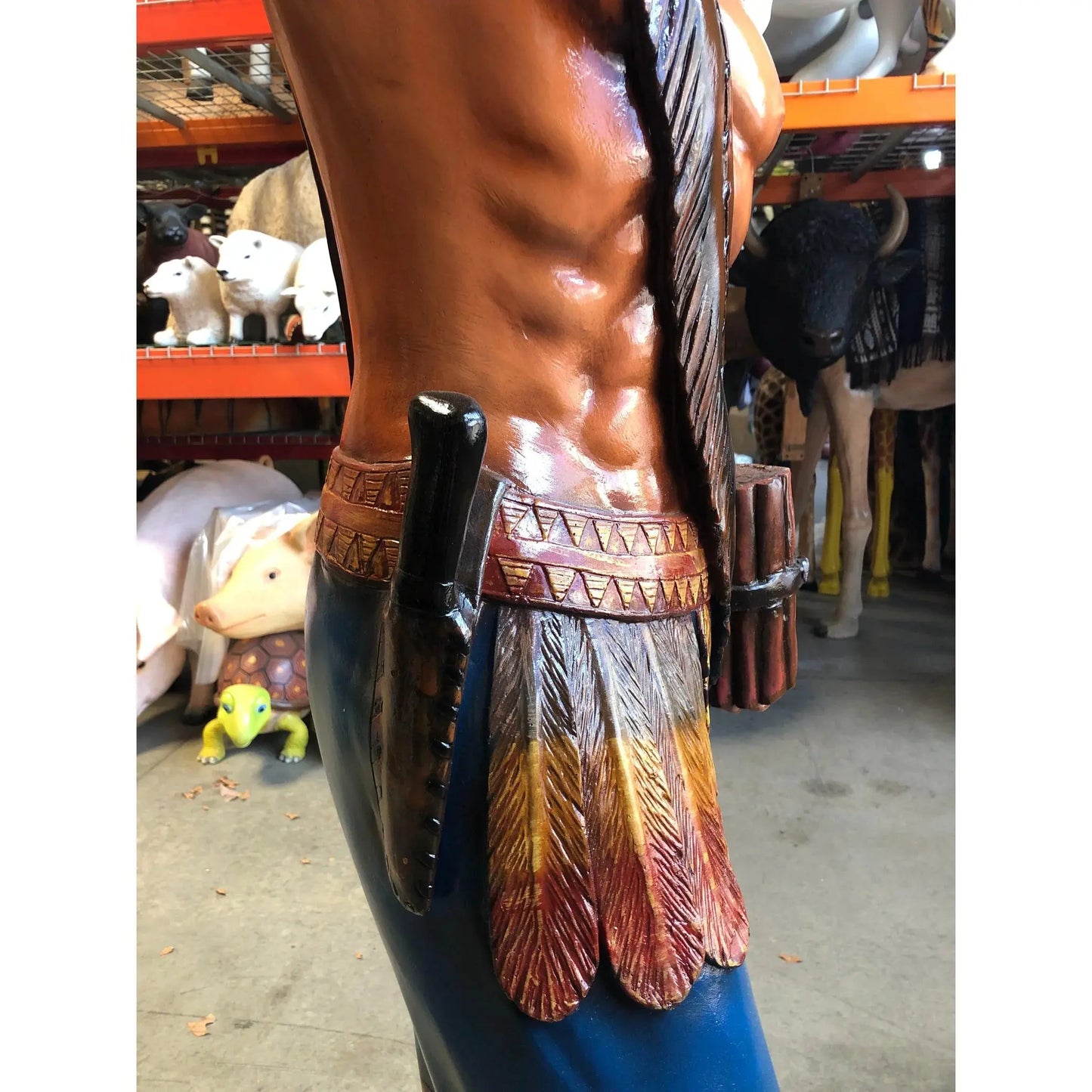 Tobacco Indian Cigar Store Life Size Statue LS093-2213-A