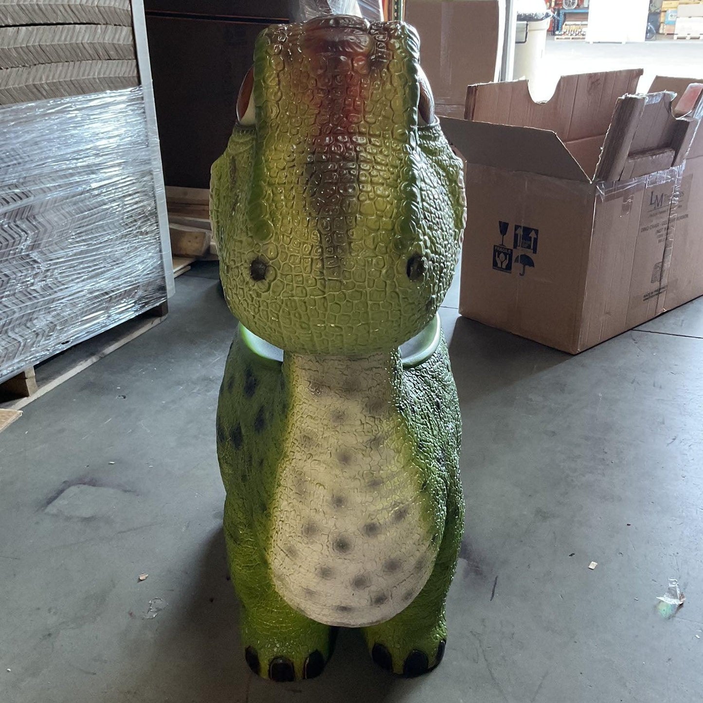 Child's Brachiosaurus Dinosaur Chair Statue