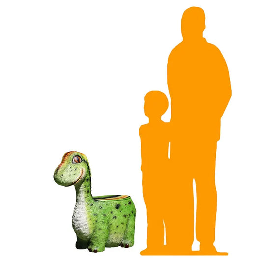 Child's Brachiosaurus Dinosaur Chair Statue F0210-230031-H