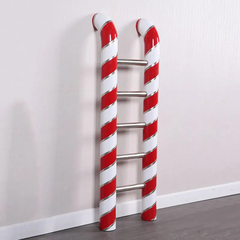 Candy Cane Ladder Statue S0239-230039-H