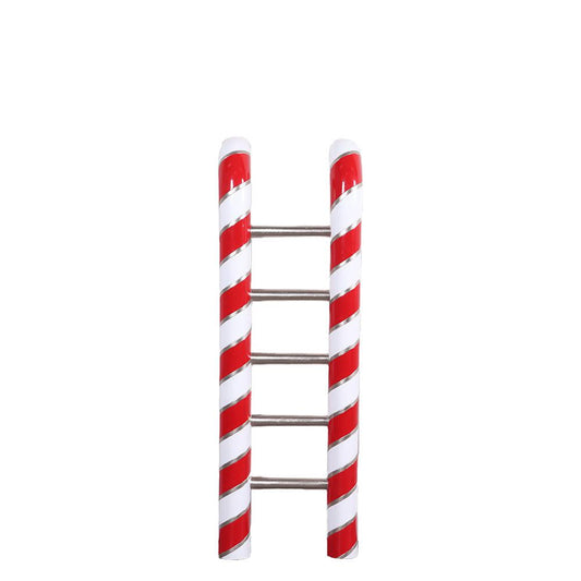 Candy Cane Ladder Statue - LM Treasures Prop Rentals