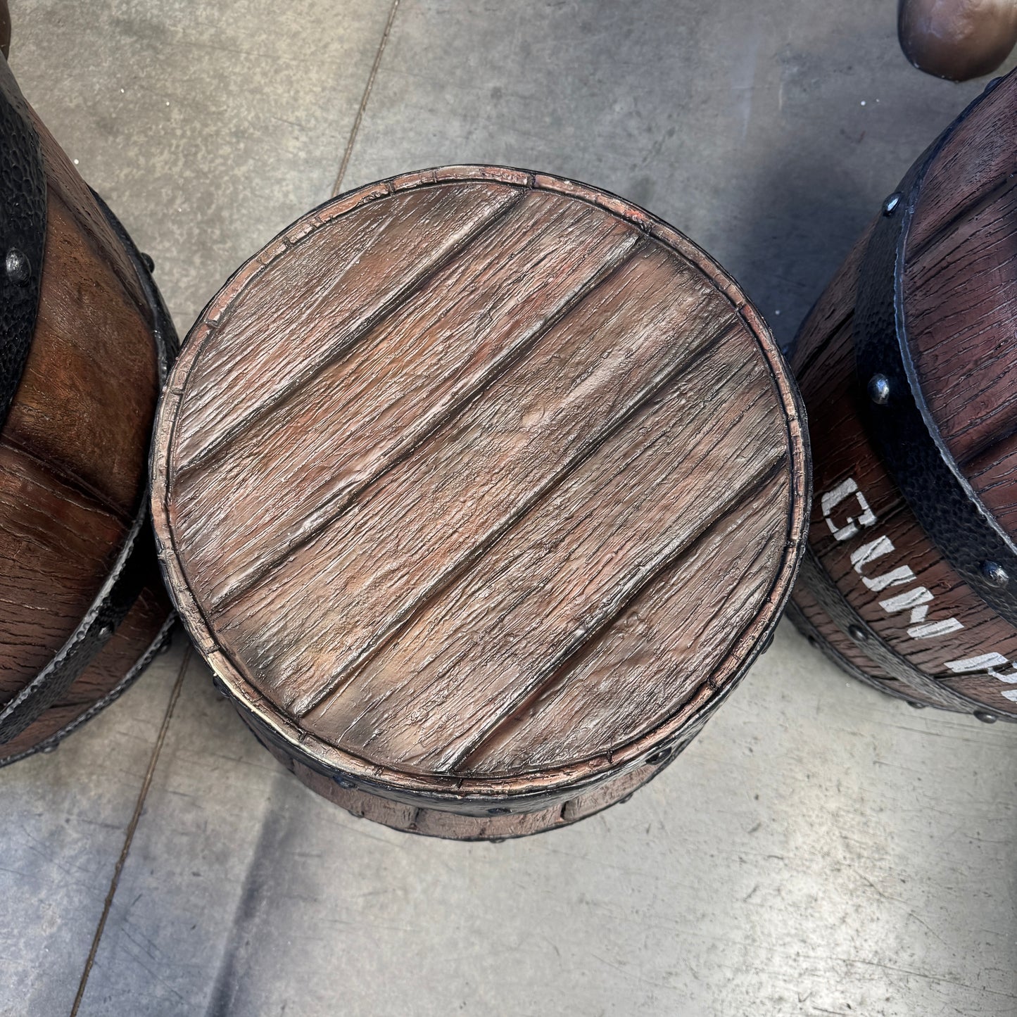 Small Barrel Statue