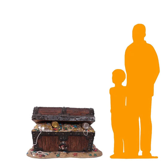 Treasure Chest Pirate's Coffer Statue LS427-230080-H