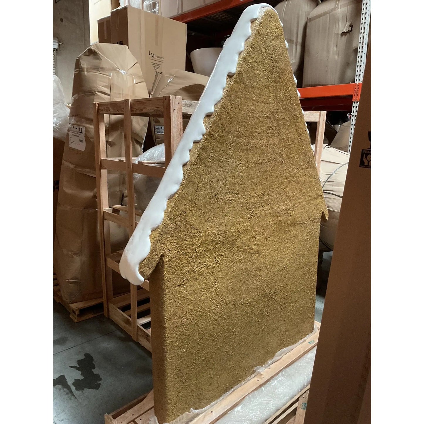 Gingerbread Cookie House Statue S0098-230085-H