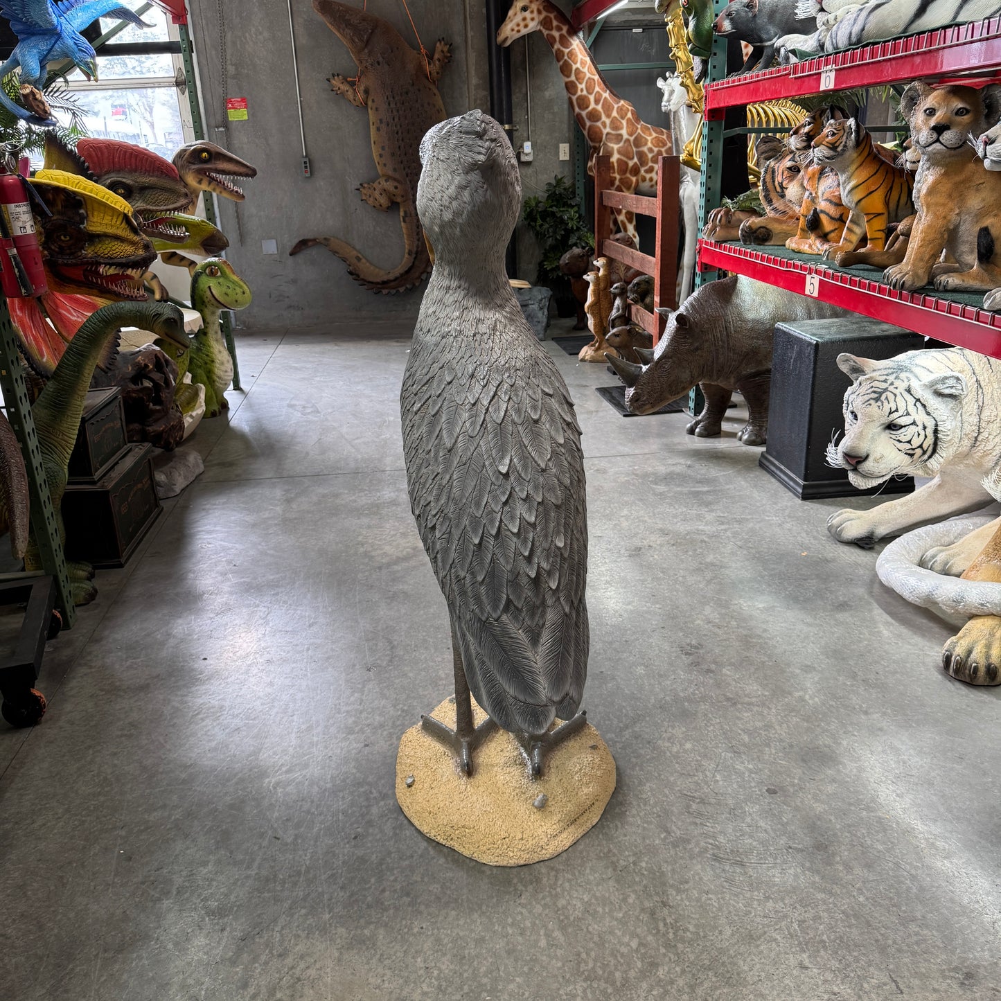 Shoebill Stork Statue