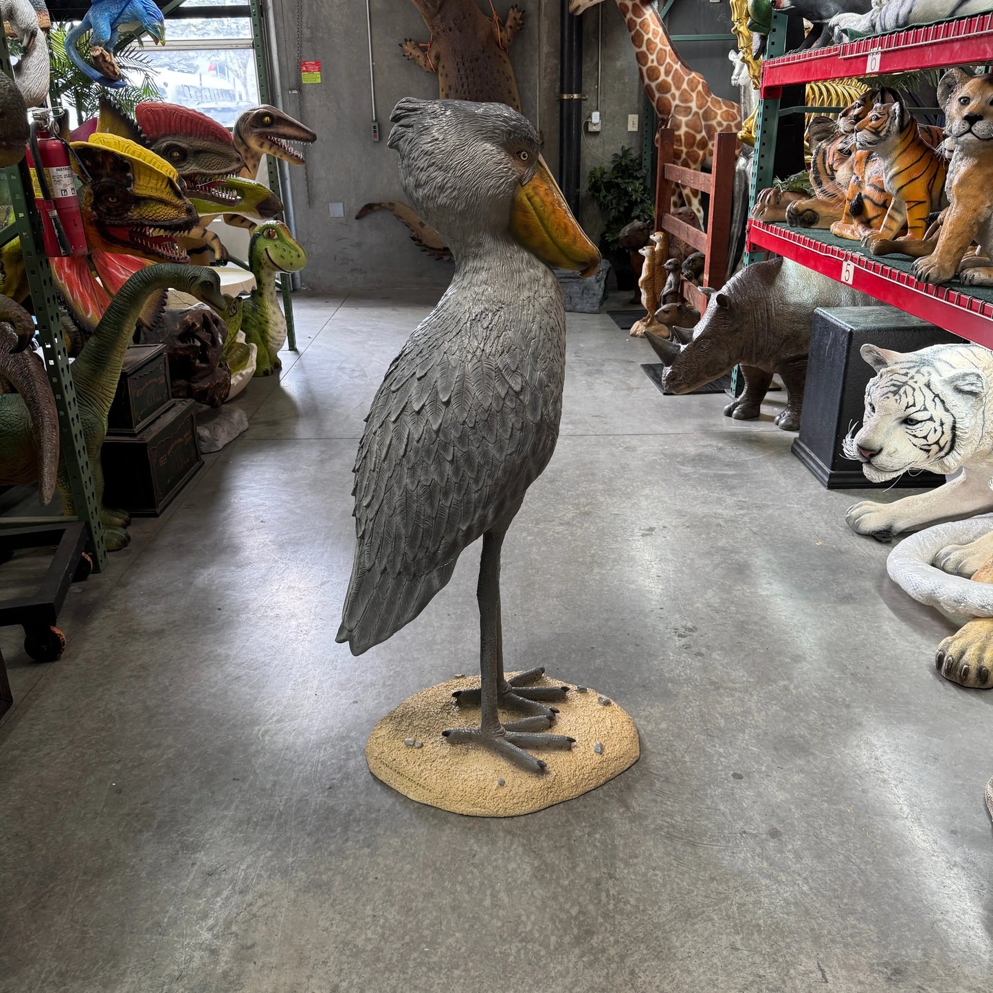 Shoebill Stork Statue A0647-230099-H