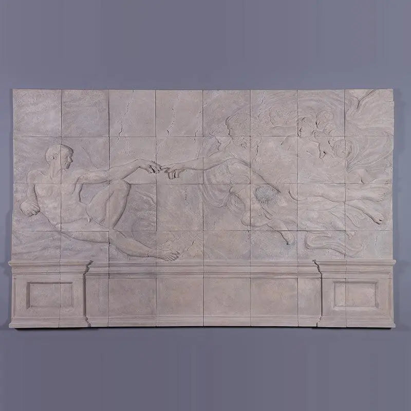 Stone Wall Decor The Creation of Adam Statue LS041-230132-H