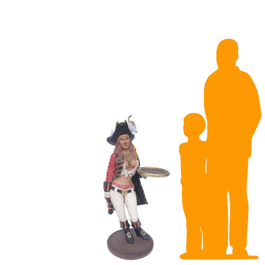 Lady Pirate Butler Small Statue