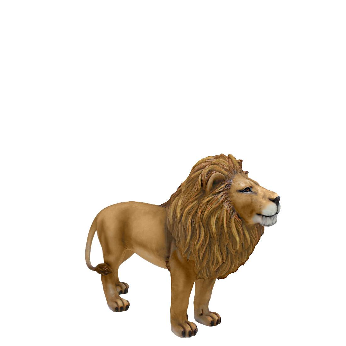 Lion Life Size Statue - LM Treasures Prop Rentals