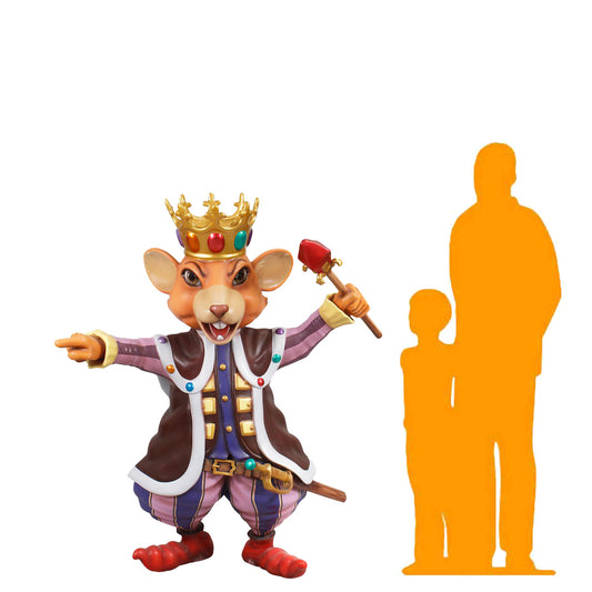 Comic Mouse King Statue