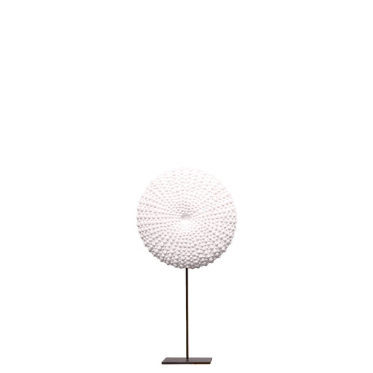 Medium Sea Urchin on Stand Fossil Statue