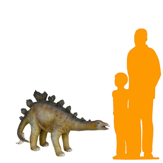 Medium Stegosaurus Dinosaur Statue
