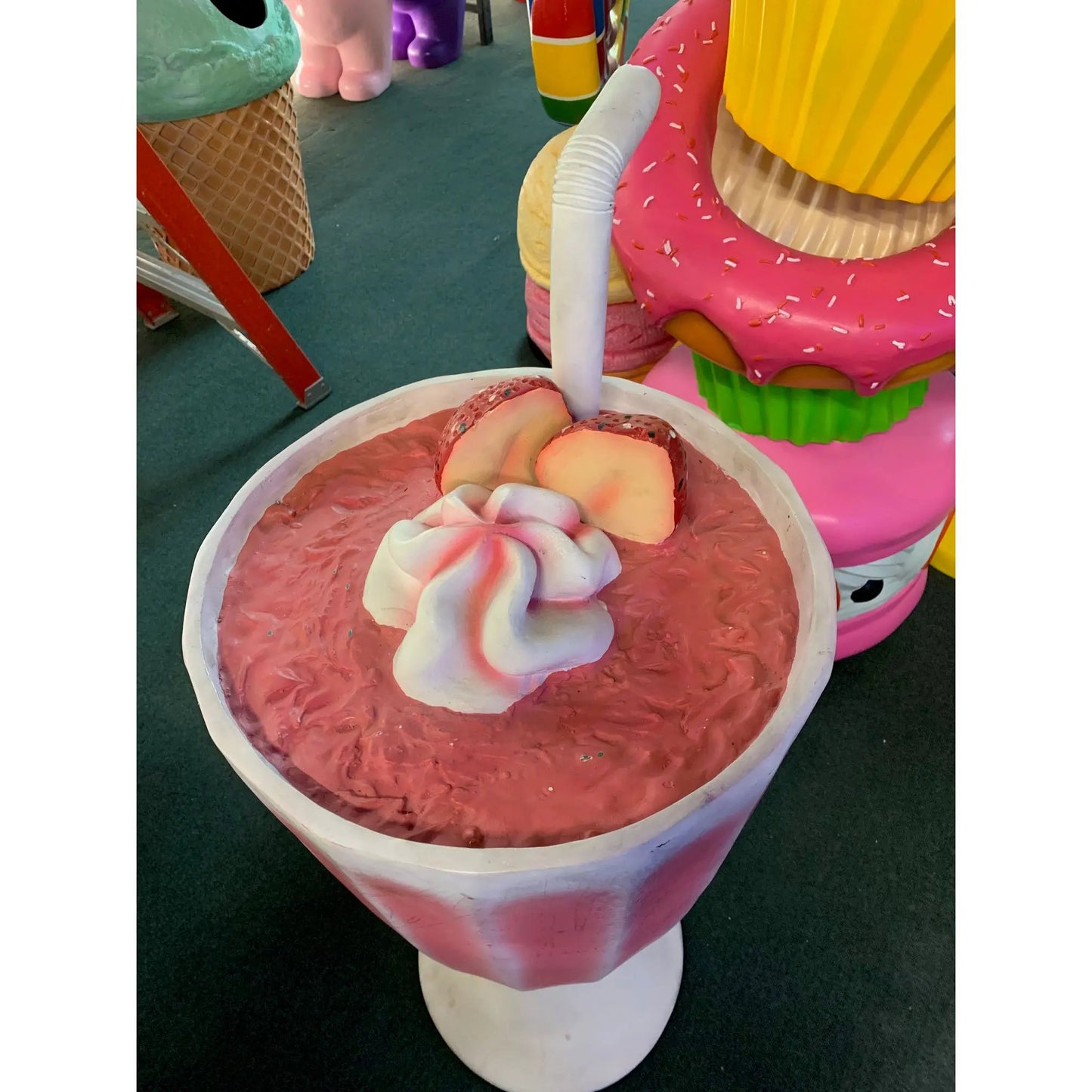 Ice Cream Milkshake Statue R0206-2472-A