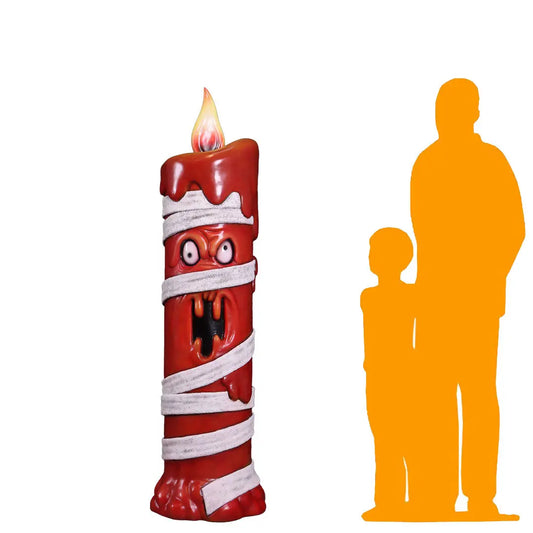 Mummy Candle Life Size Statue S0333-250019-H