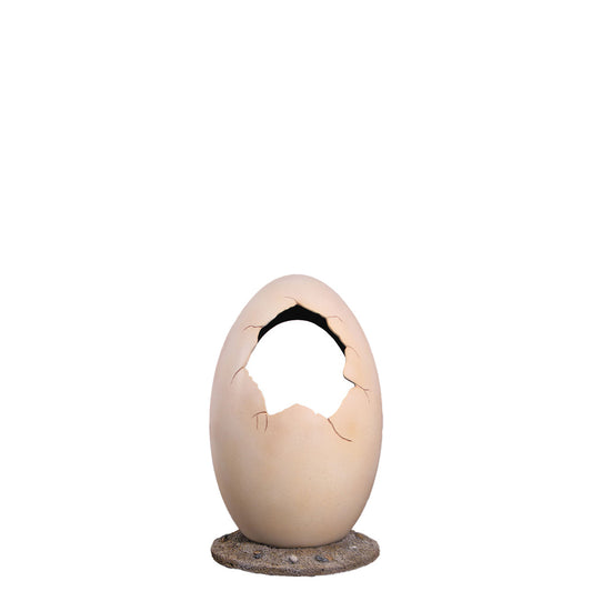 Small Dinosaur Egg Photo Op Statue