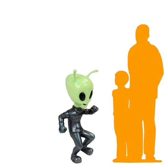 Dancing Alien Life Size Statue