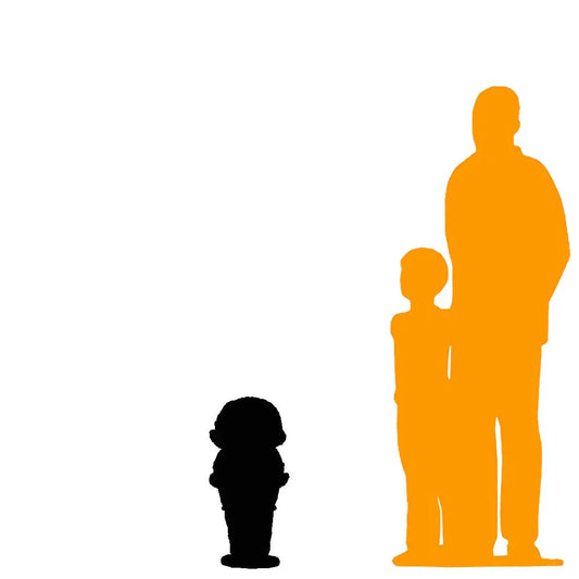 Small Two Scoop Vanilla Ice Cream Table Top Statue R0406-250119-H