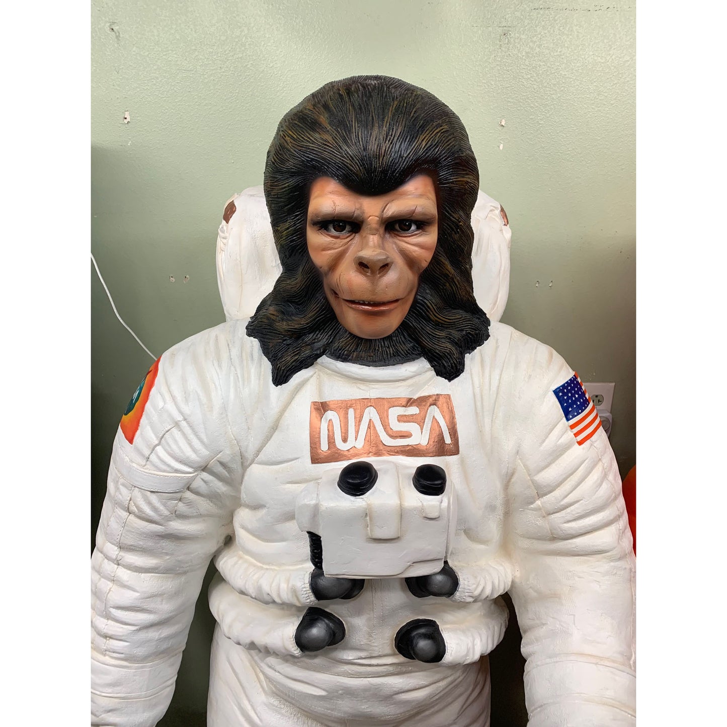 Astronaut Ape Life Size Statue