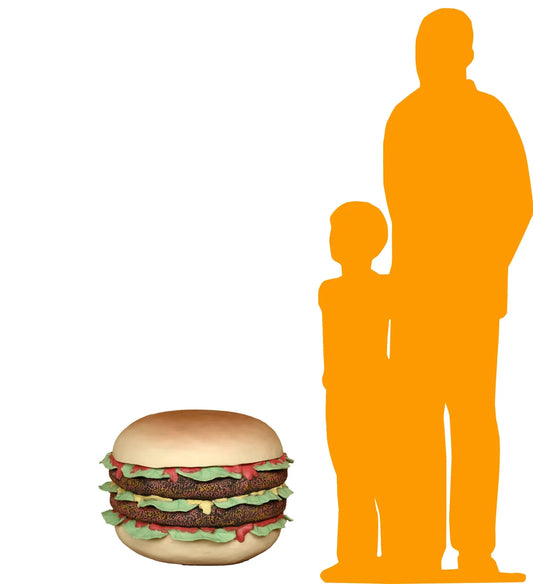 Large Cheeseburger Statue R0144-2575-A