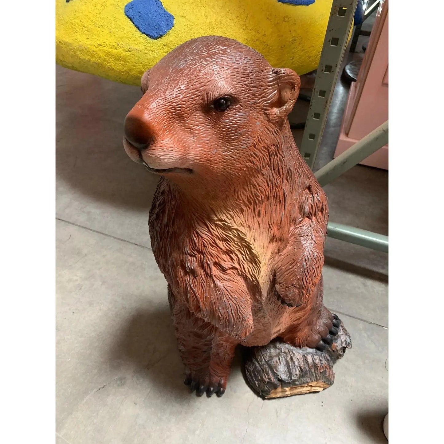 Beaver Standing Life Size Statue A0854-2597-A