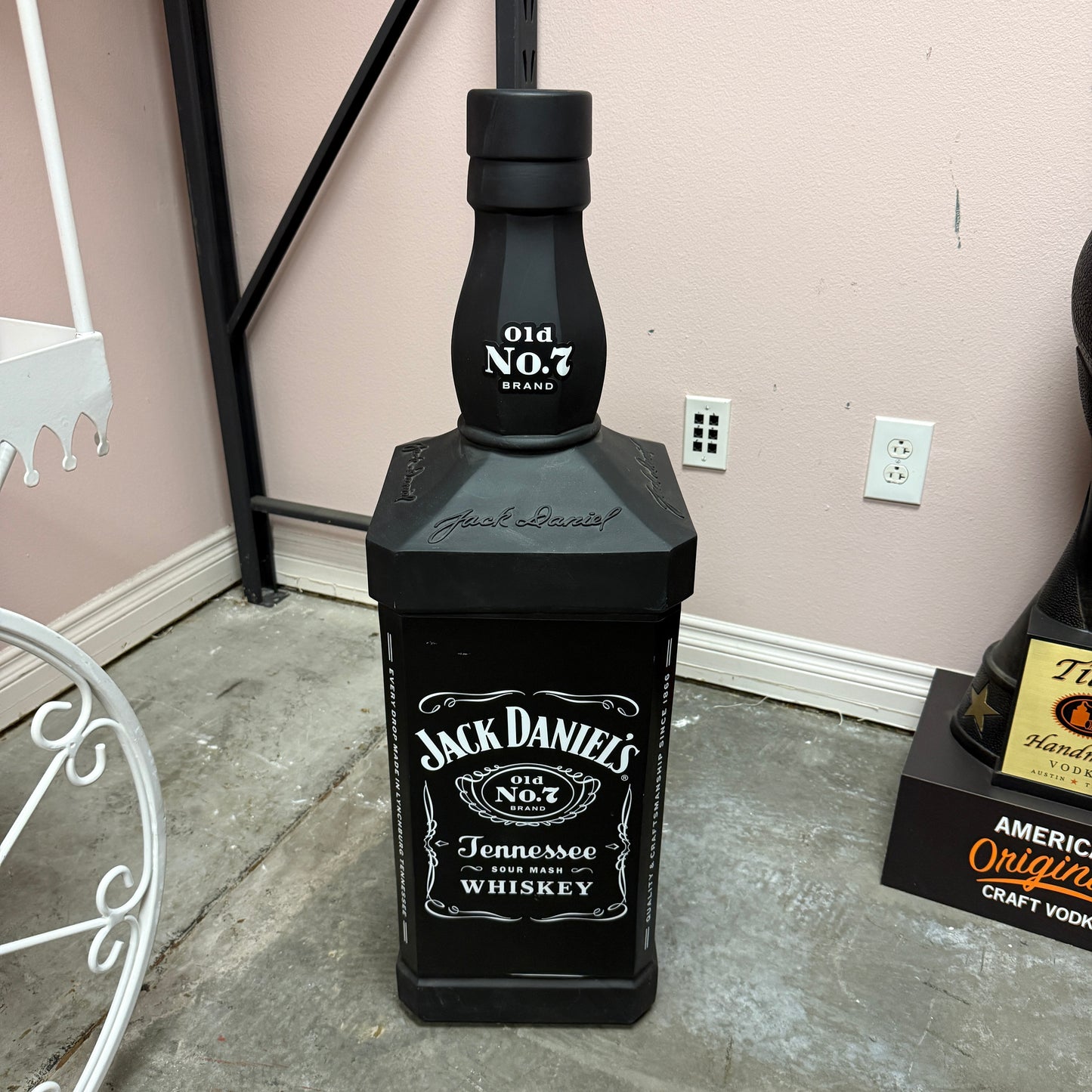 Jack Daniels Bottle Over Sized Statue