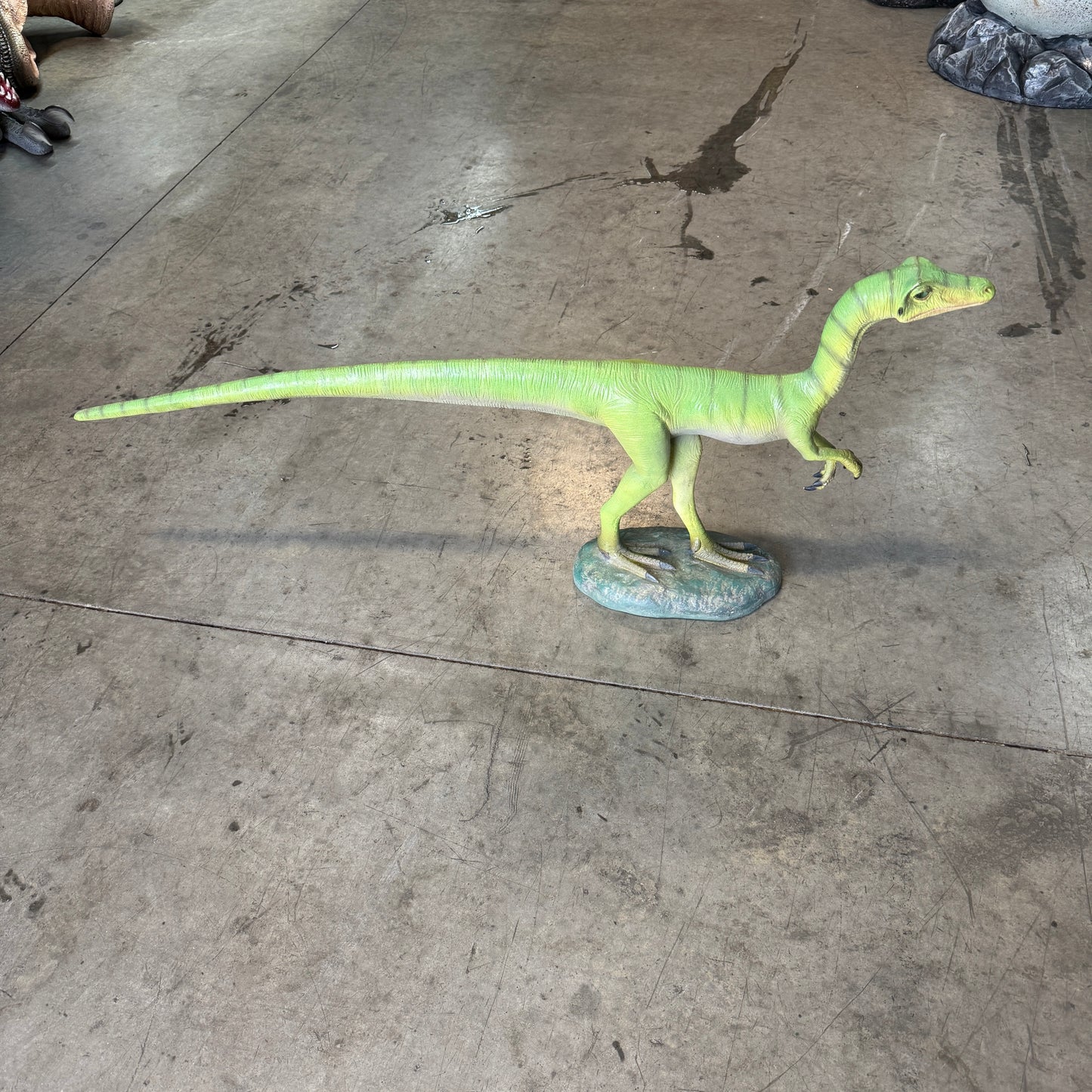 Compsognathus Dinosaur Statue
