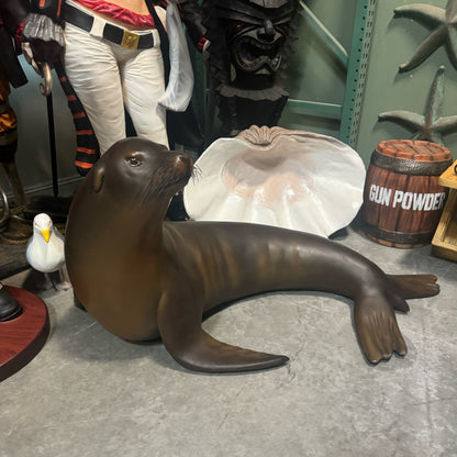 Sea Lion Seal Life Size Statue