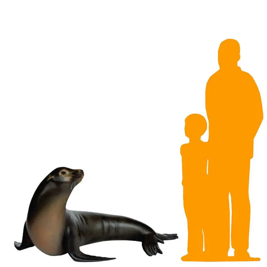 Sea Lion Seal Life Size Statue A0132-2601-A